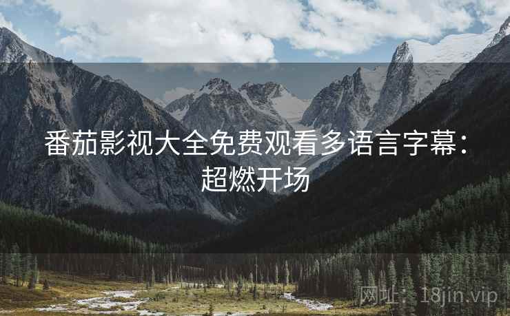 番茄影视大全免费观看多语言字幕：超燃开场